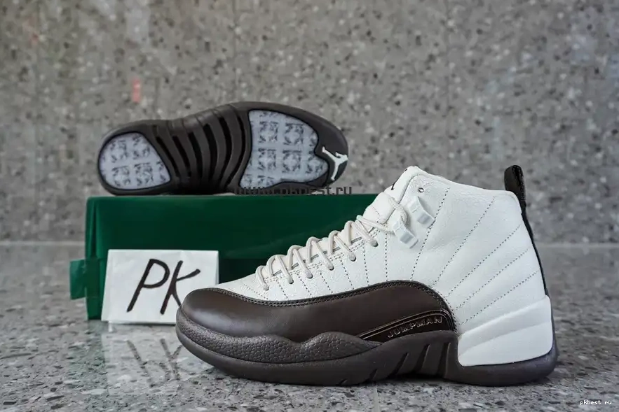 Jordan x GOD SoleFly and READY black 12 White SHIP Air Jordan MATERIALS TO PK RETAIL 0606